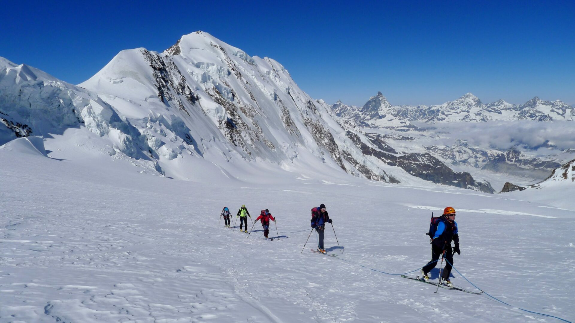 Raids à ski: Grand Paradis et Mont Rose