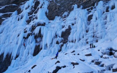 Stage Cascade de glace à l&rsquo; Argentiere la bessée